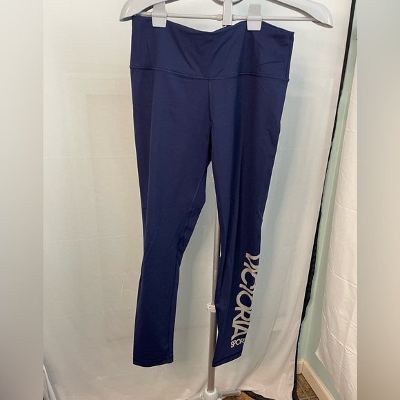 Victoria's Secret Pants - Victoria's Secret Sport Navy Leggings size large